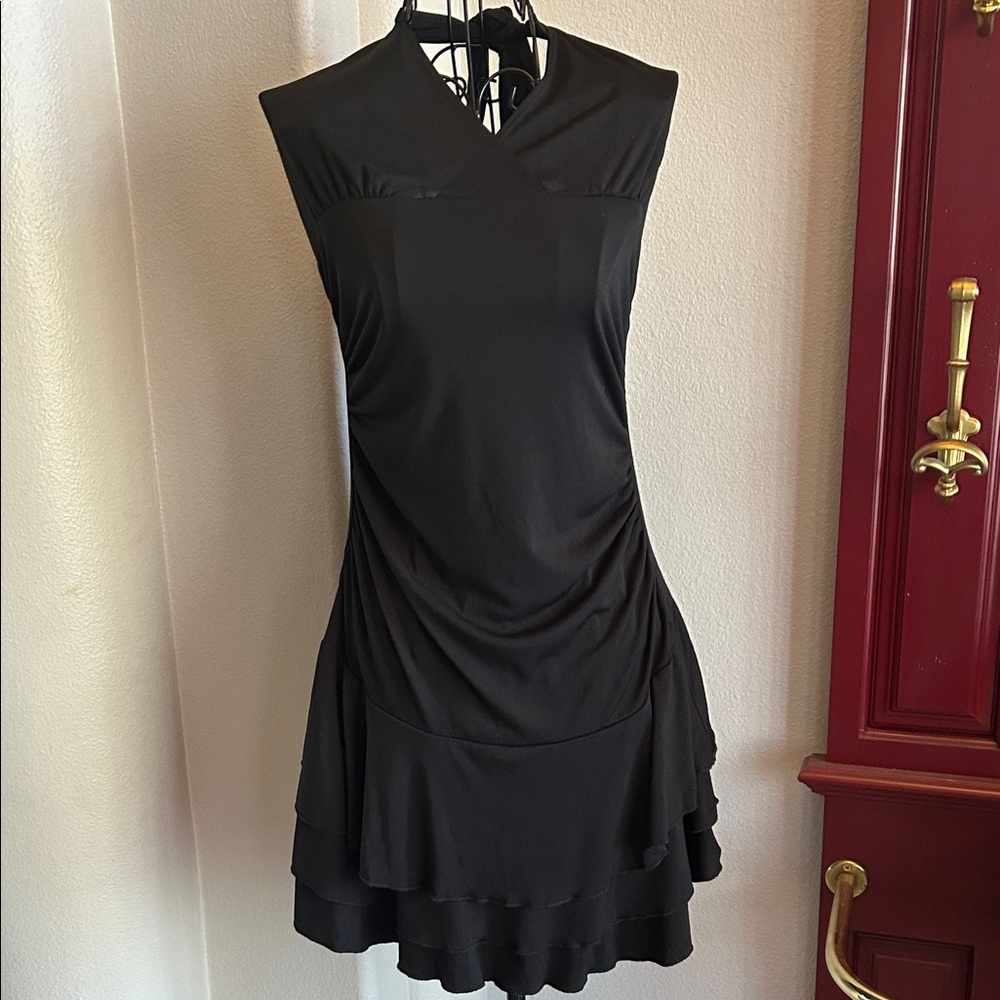 Black Halter Dress